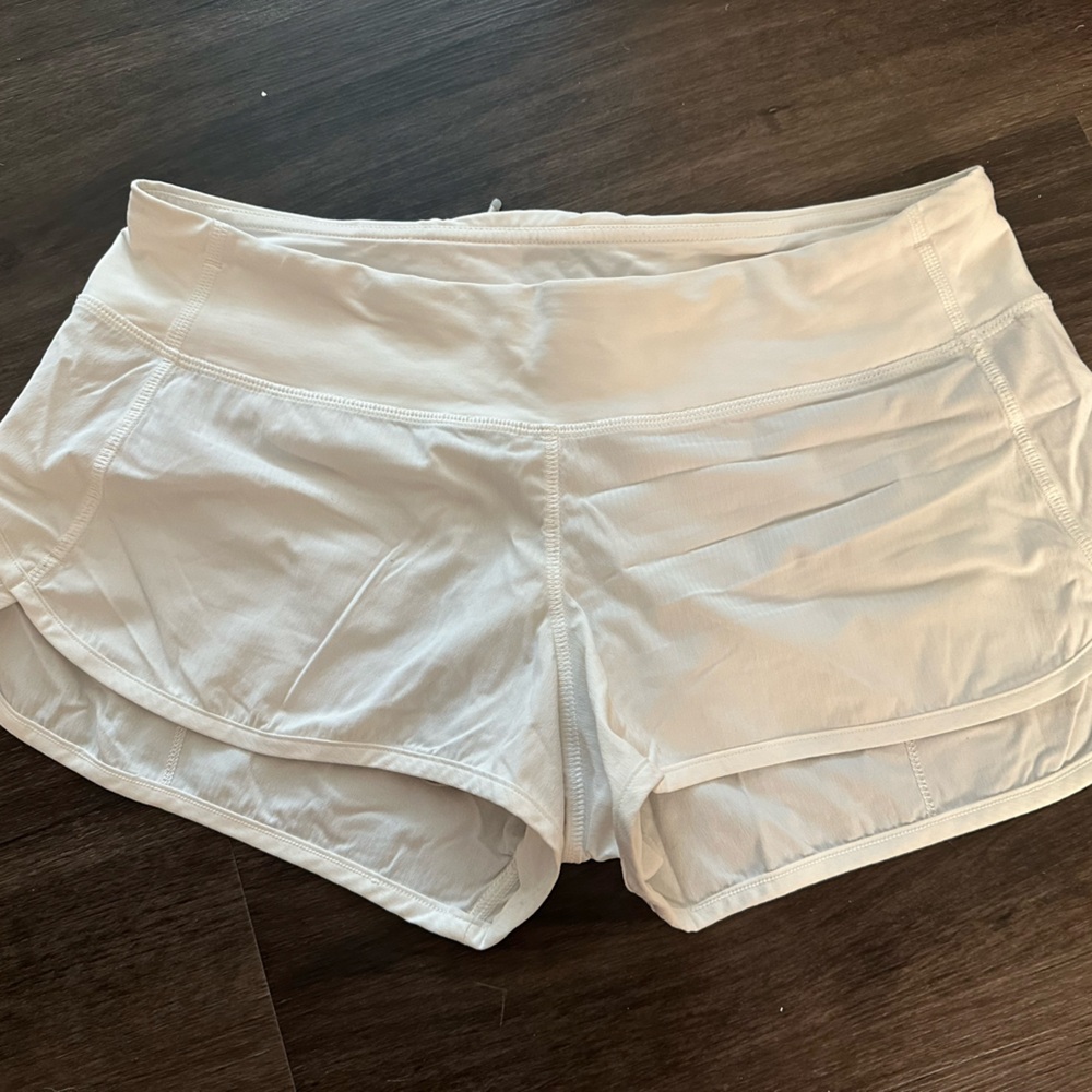 Lululemon white shorts